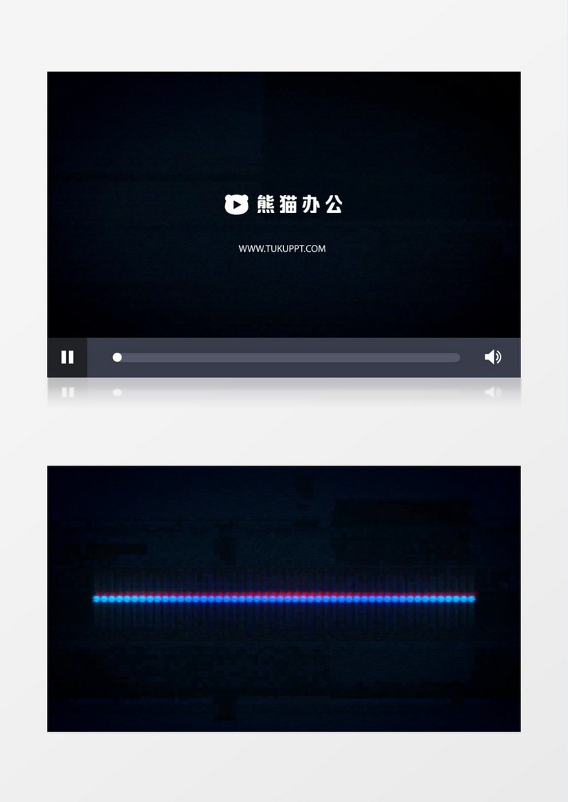 故障效果音律片头ae模板