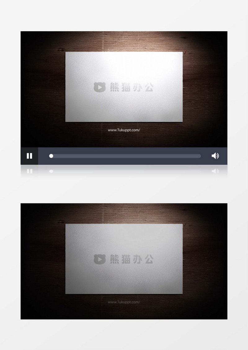 简洁卡片名片logo标志片头ae模板
