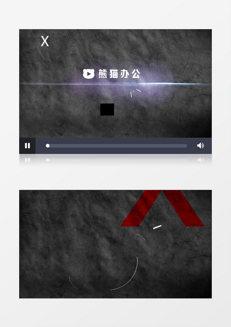 高科技未来图案logo标志展示ae模板