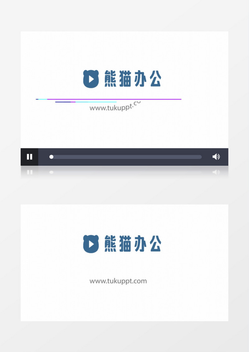 简洁标志logo展示片头视频AE模板