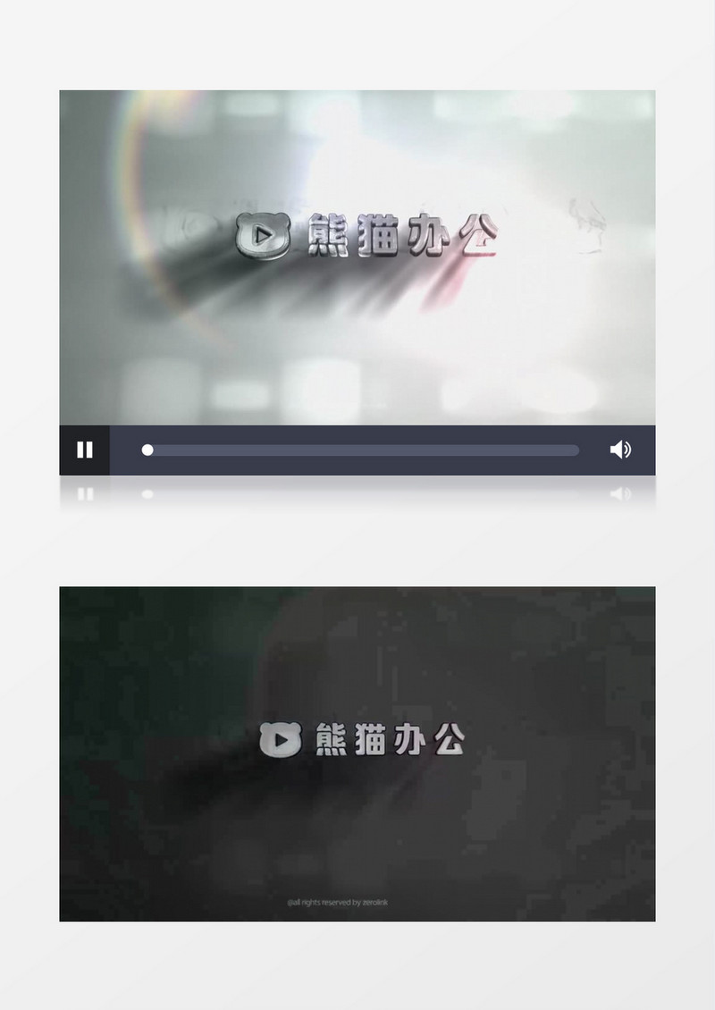 简洁标志动画LOGO展示ae模板