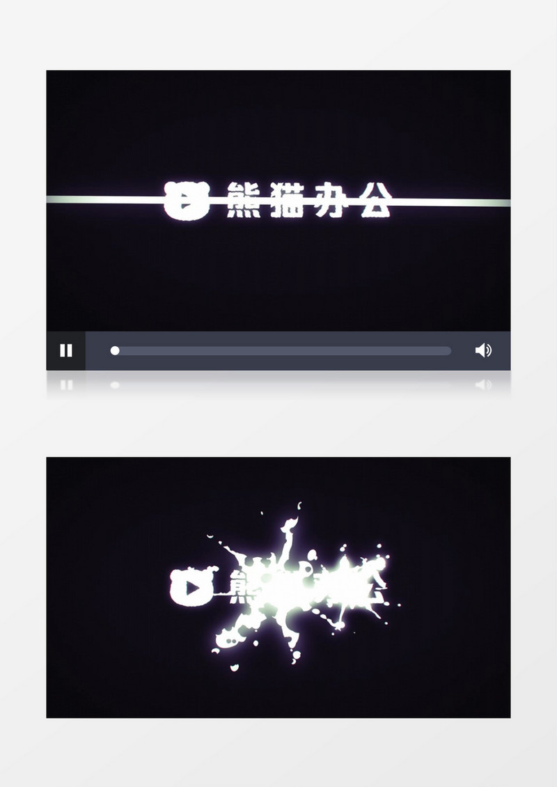 创意简单卡通片头AE视频模板