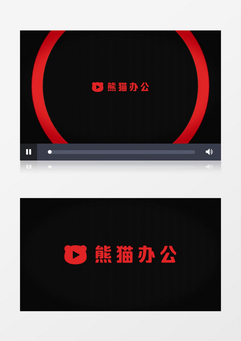 创意有趣简单卡通logo动画AE视频模板