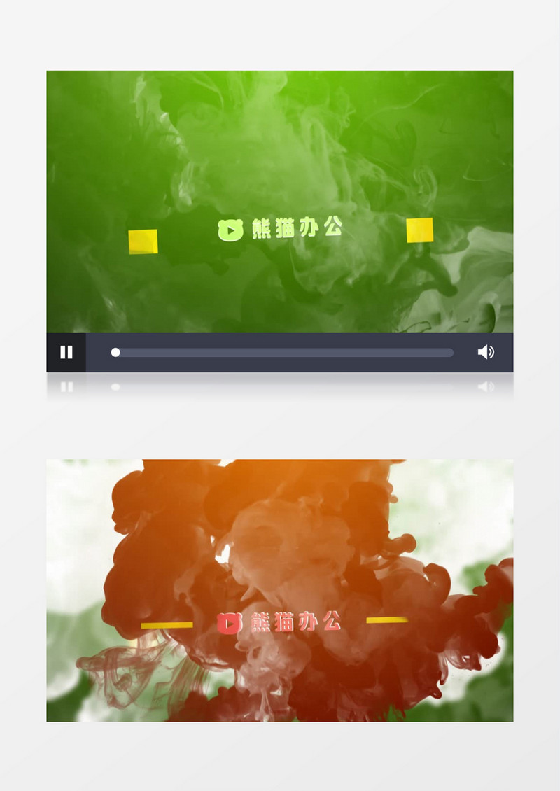 创意水墨滴落Logo动画AE视频模板