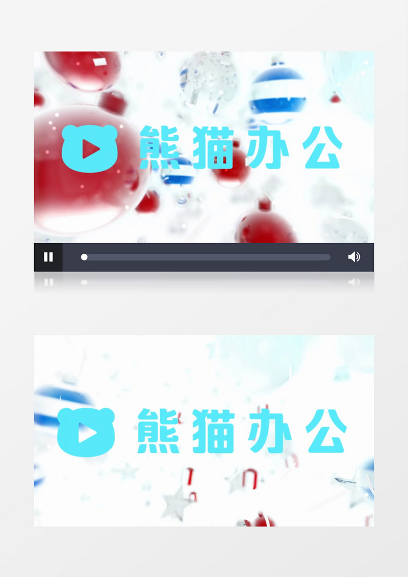 简单时尚清新2D平面logo展示ae视频模板