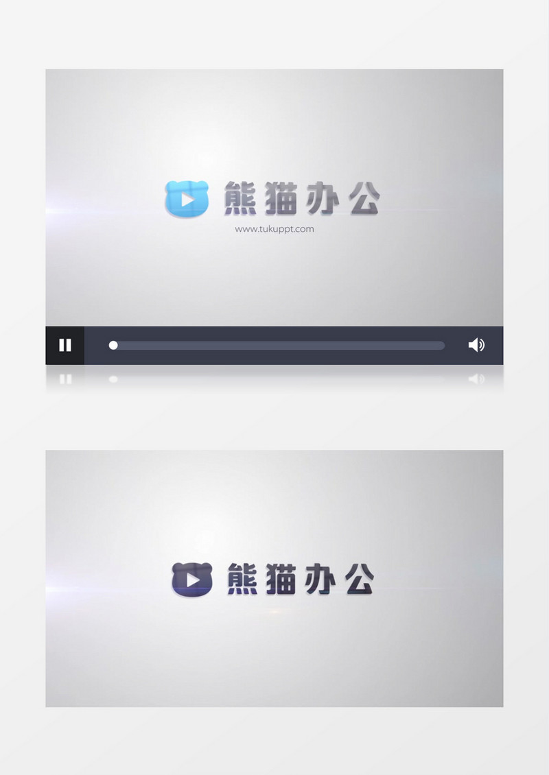 简约大气震撼logo入场展示ae视频模板