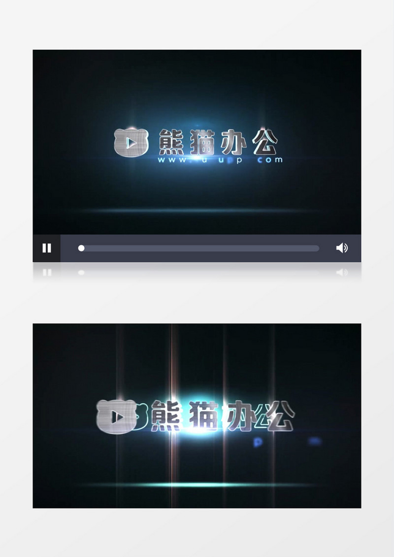 震撼开场logo光效展示ae视频模板