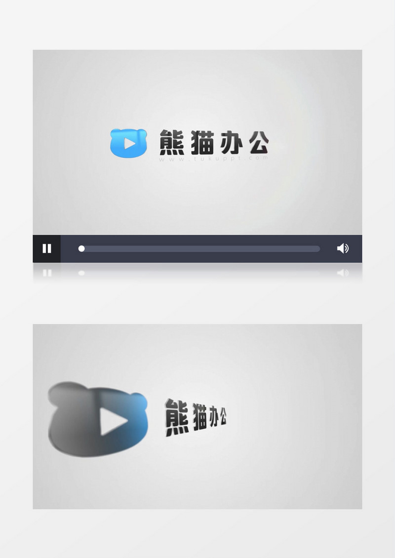 大气简约logo入场展示ae视频模板
