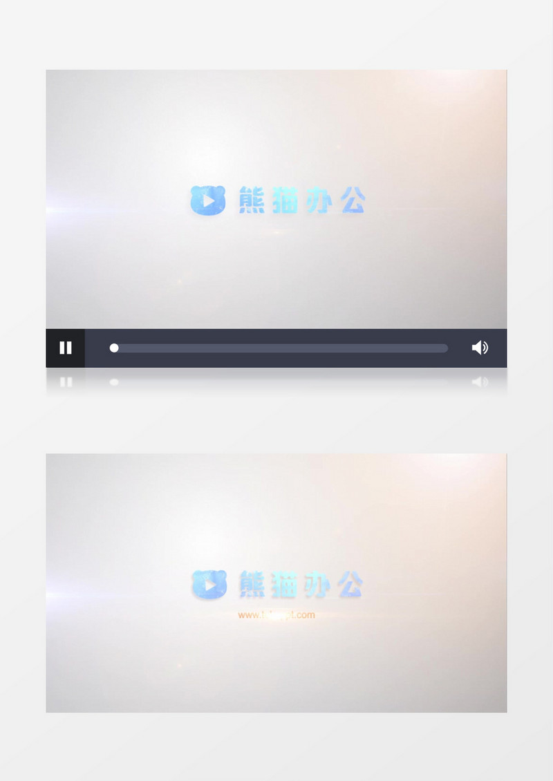 干净简约快速切换LOGO演绎ae模板