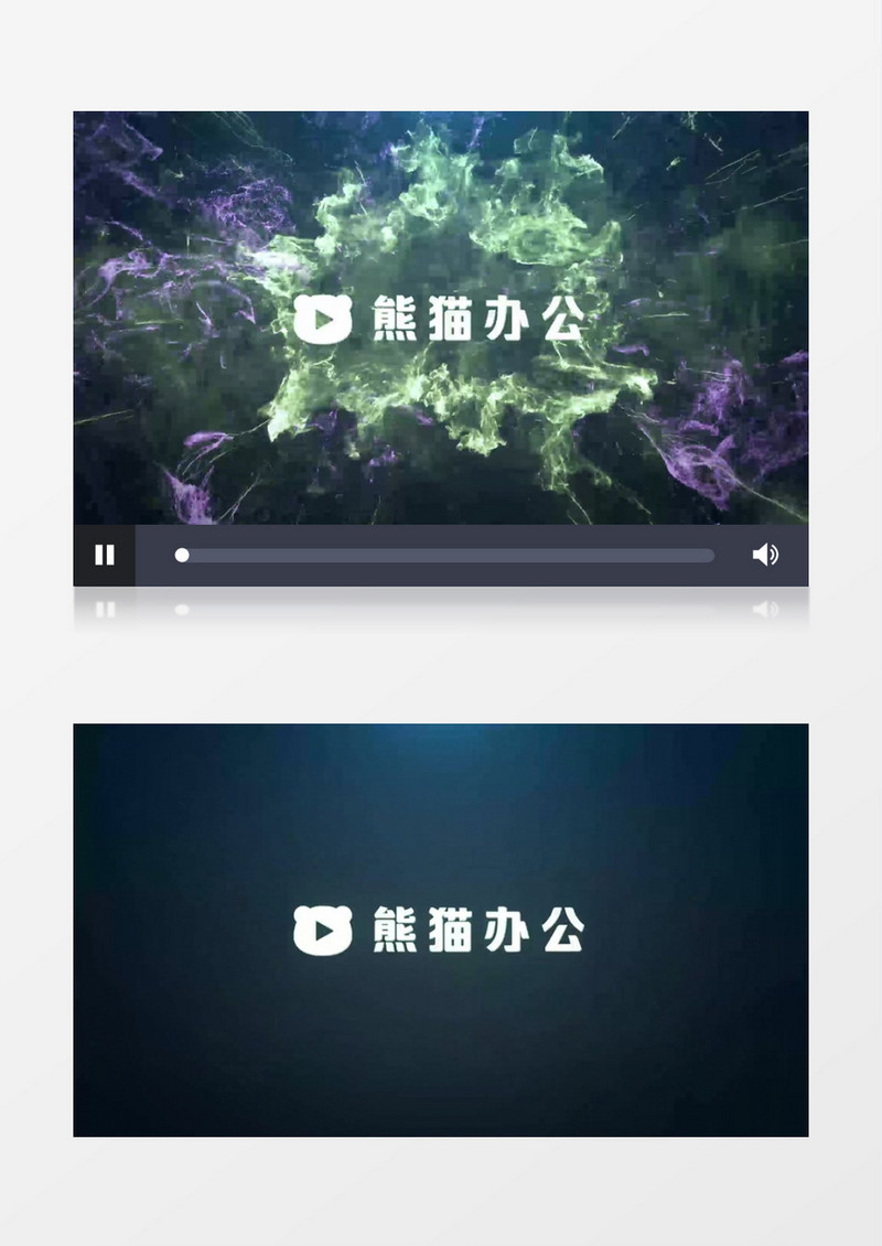 简单史诗抽象LOGO标志展示AE视频模板