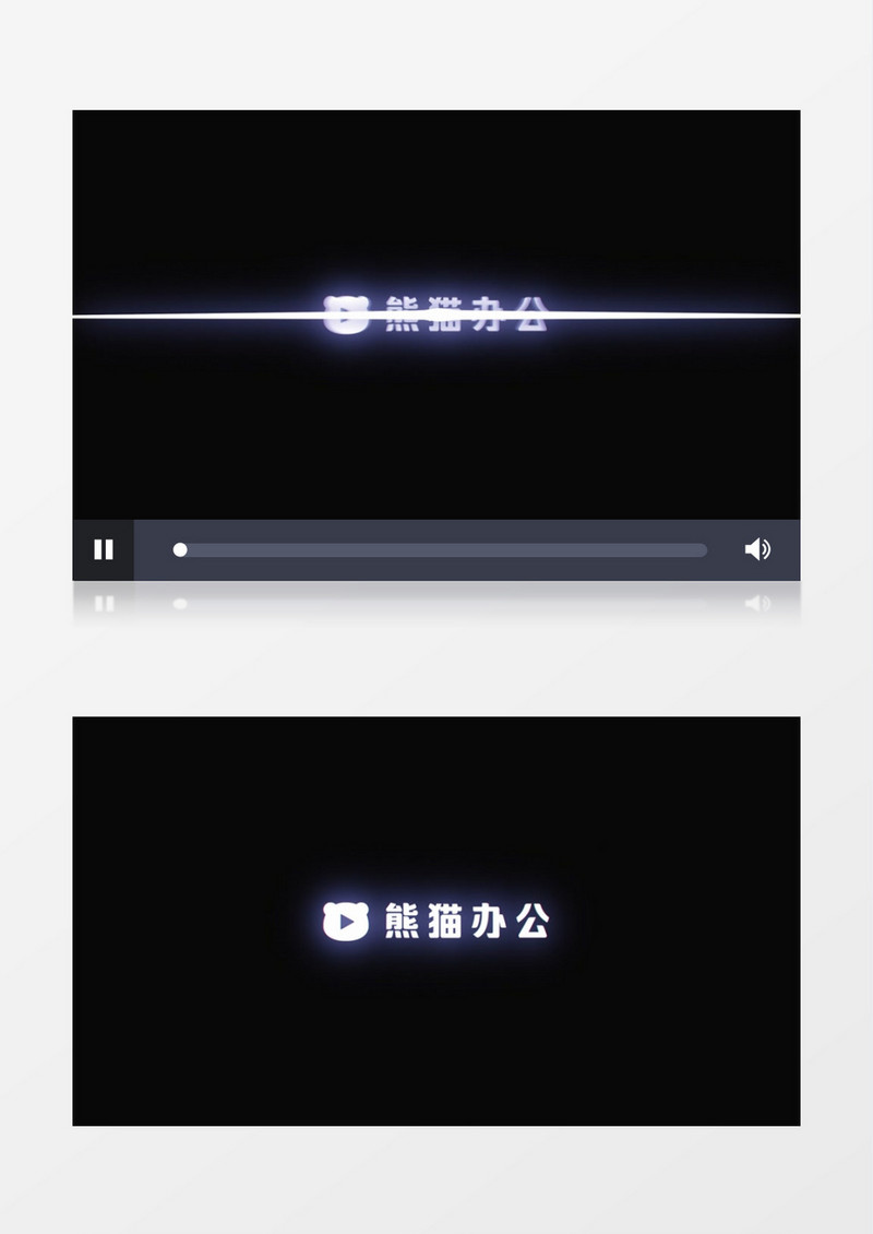 动感简洁卡通logo动画展示AE视频模板