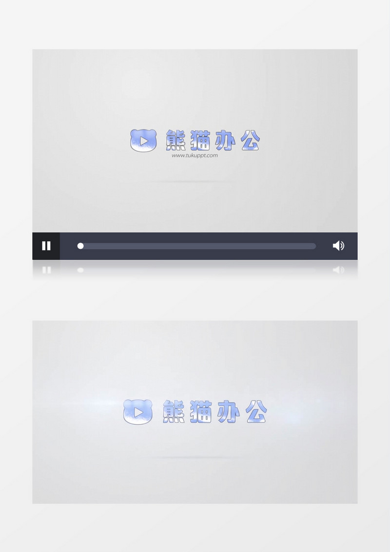 清新大气简约logo入场展示ae视频模板