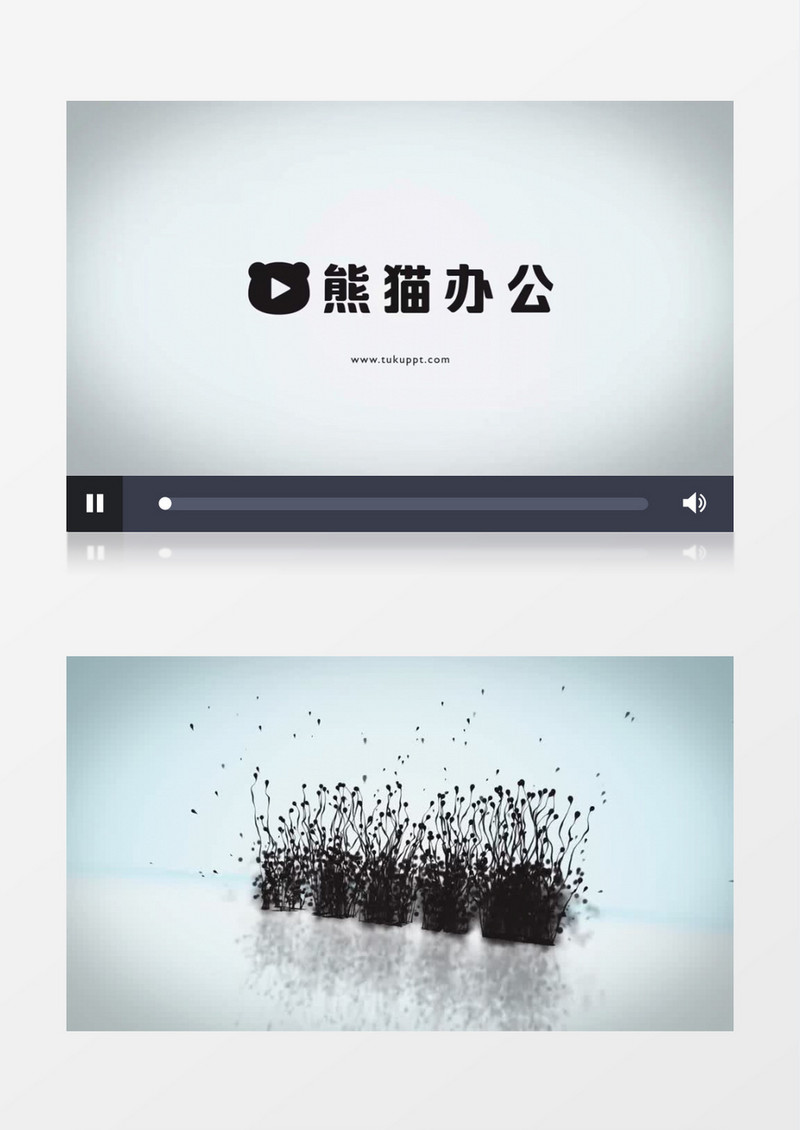 粒子飞溅标志展示logo演绎AE视频模板