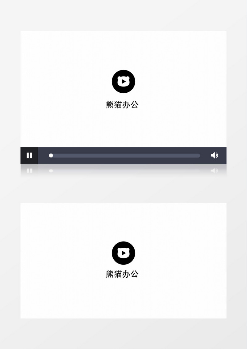 现代风格水滴标志展示AE视频模板