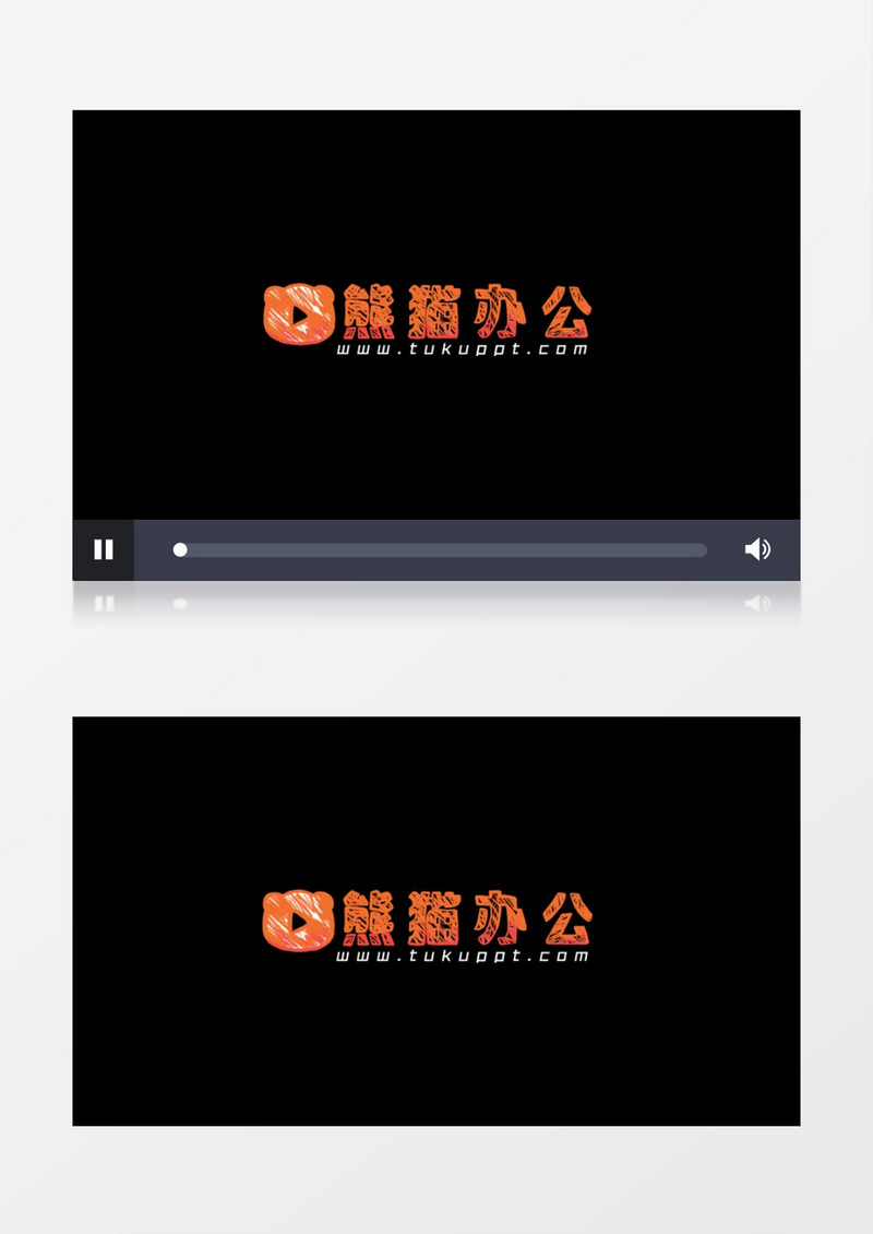 时尚glitch破坏效果logo入场展示ae视频模板