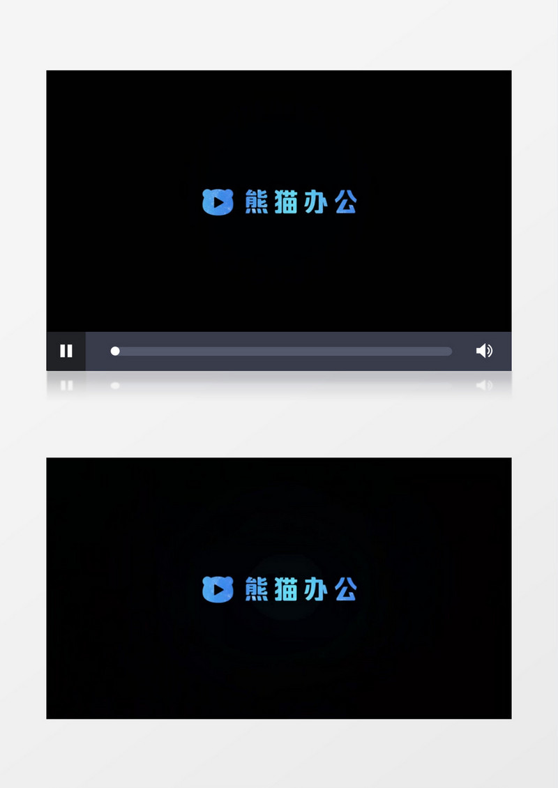 信号损坏噪波标志动画AE视频模板
