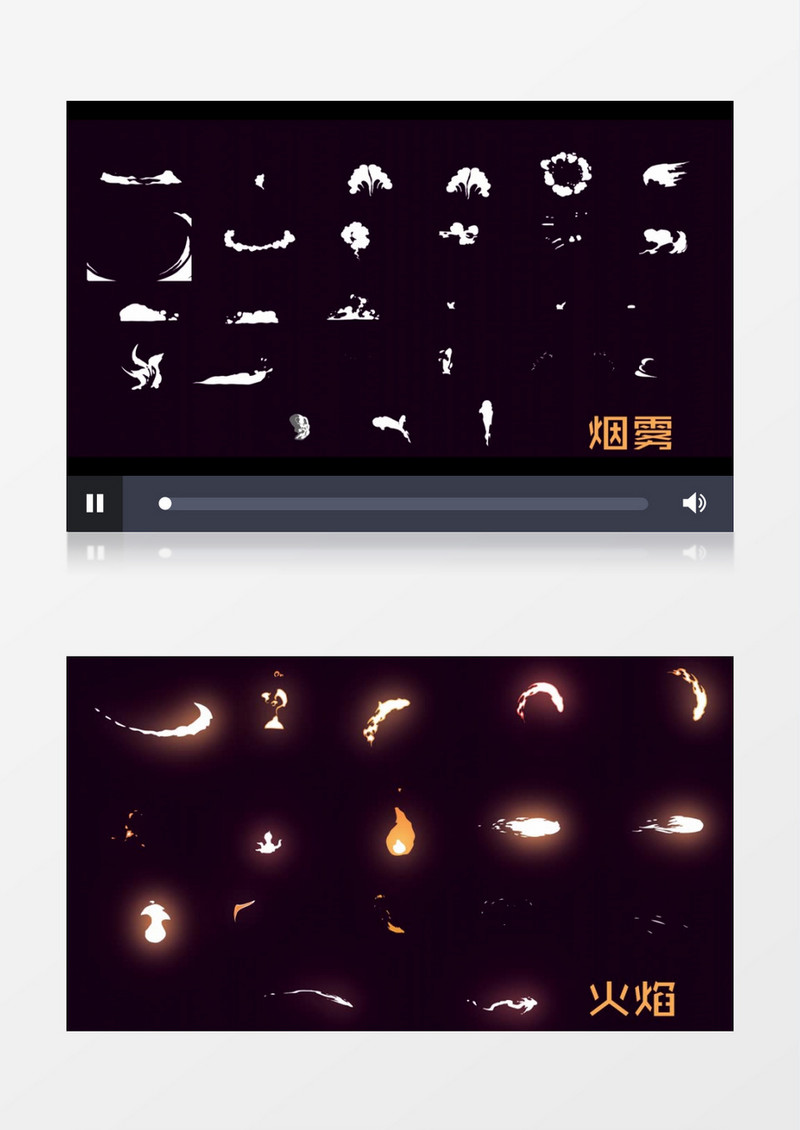 百款有趣2D动画叠加素材展示ae视频模板