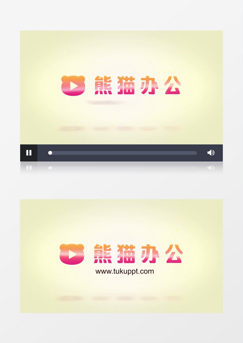 多彩烟雾logo标志ae模板