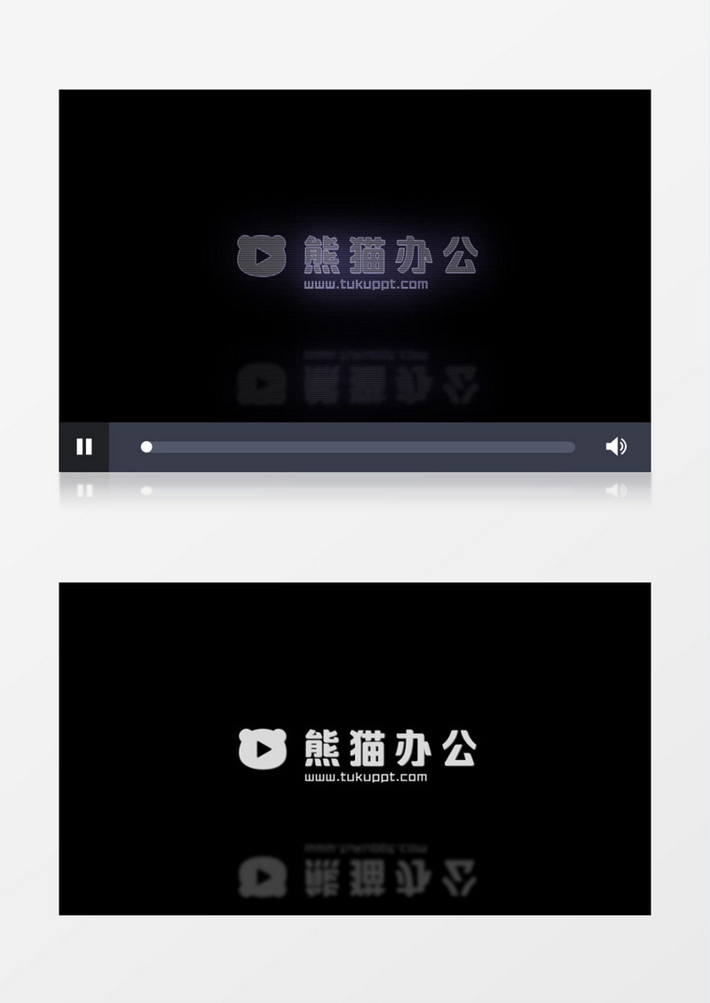 时尚粒子光晕logo入场展示ae视频模板