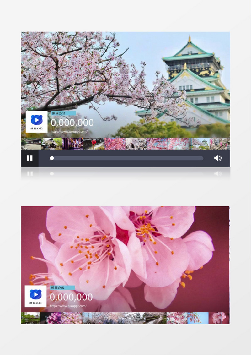 旅游项目图文展示ae模板