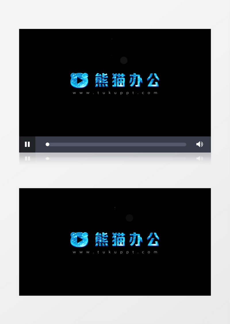 大气logo扫光入场展示ae视频模板