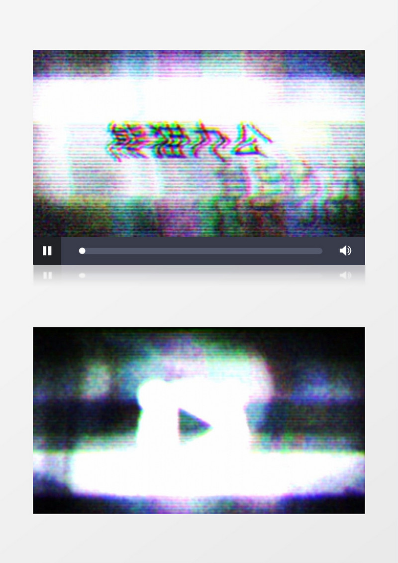  终极故障效果LOGO动展示AE视频