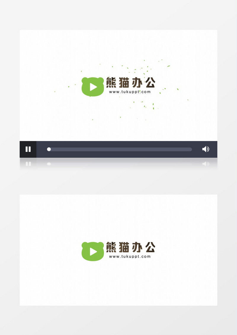 卡通流体logo标志动画ae模板