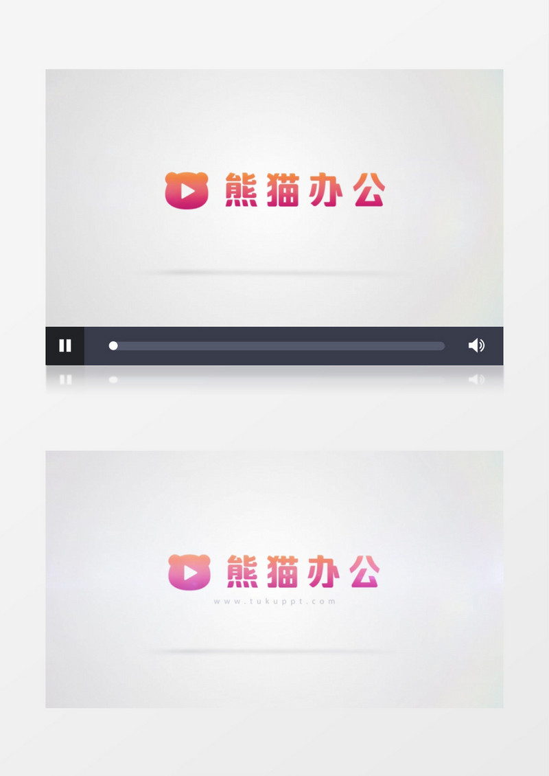 简洁时尚企业标志动画展示ae模板