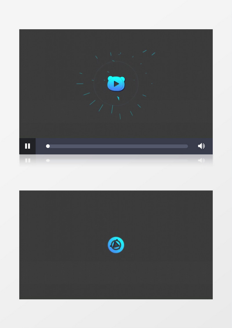 简洁迷你logo标志动画ae模板