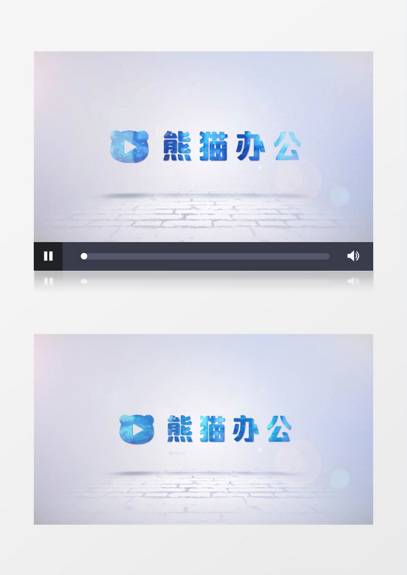 logo粒子消散聚拢片头展示ae视频模板