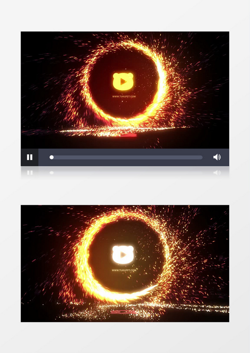 粒子logo特效AE视频模板