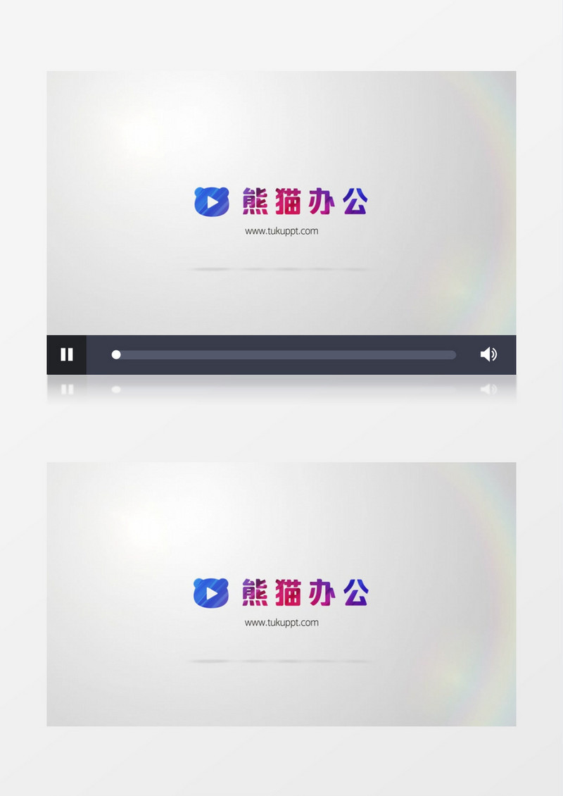 简洁涟漪效果标志logo动画展示AE视频模板