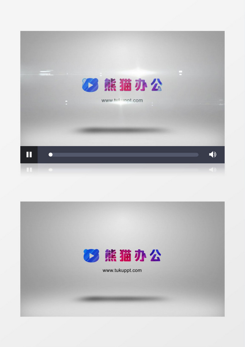 商务企业logo标志演绎动画ae模板