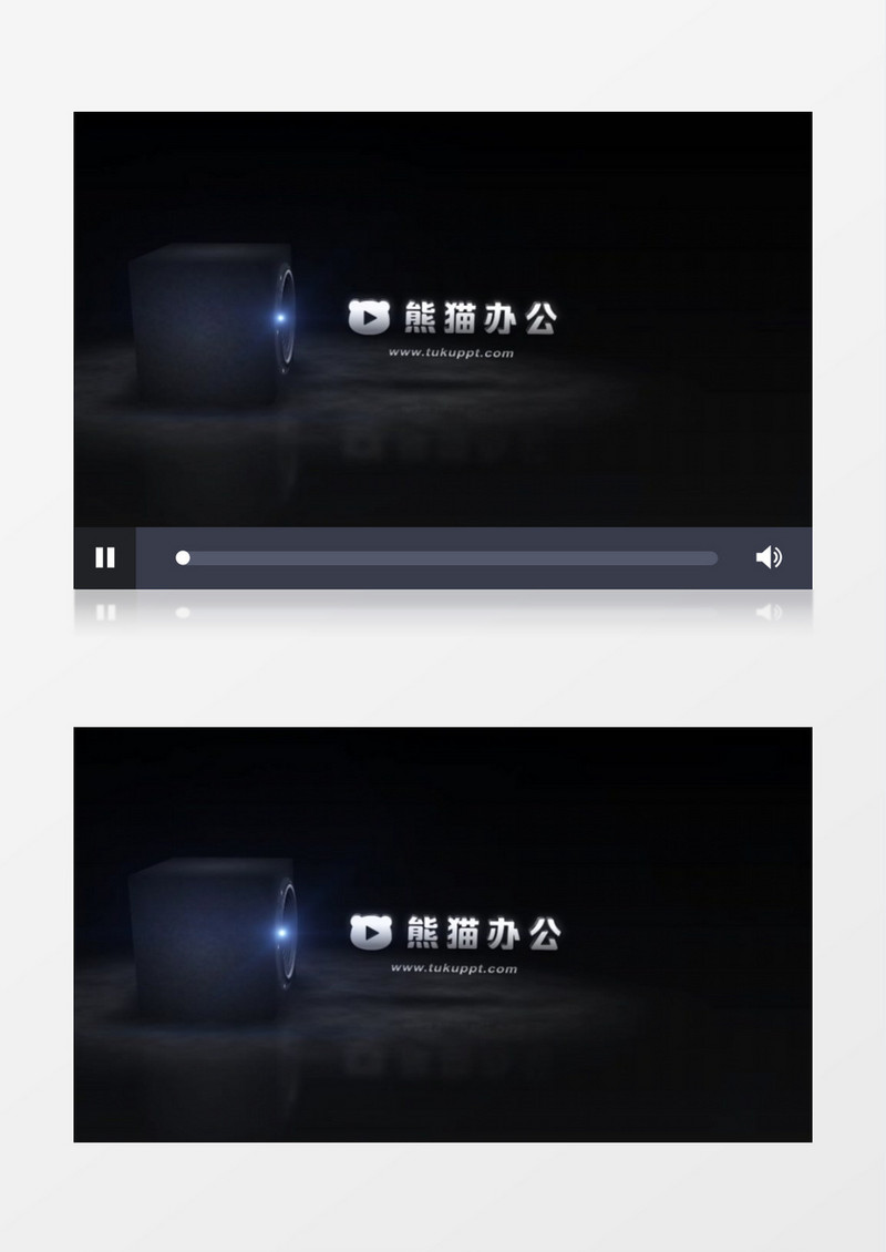 酷炫特效投影效果logo标志展示视频AE模板