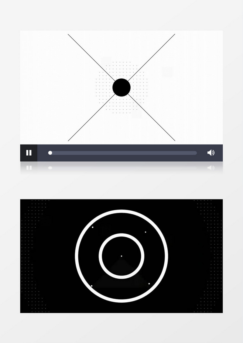 抖音风格文字LOGO模板会声会影模板