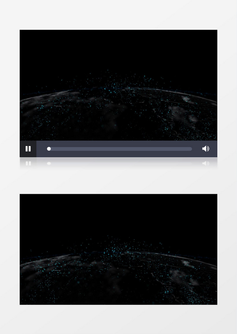 大气唯美星空粒子动态光效视频素材