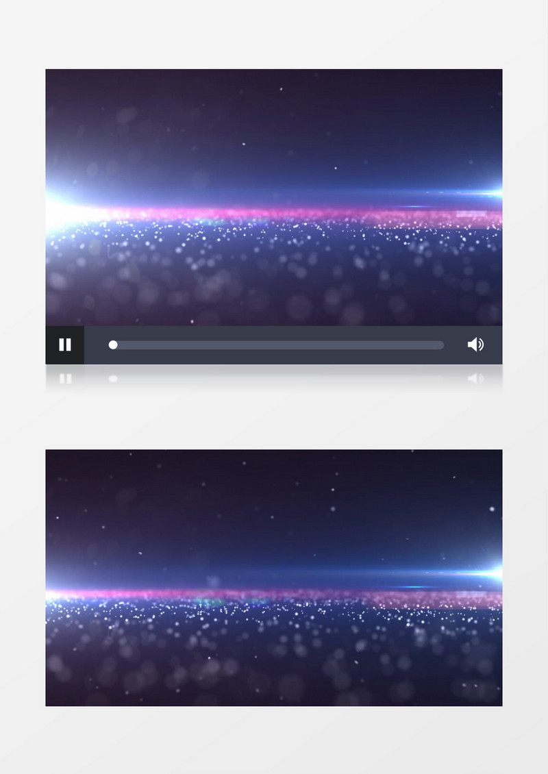 星光浪漫粒子动态光效视频素材