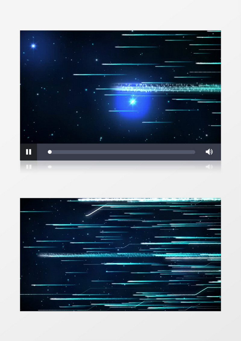 闪烁星光移动动态粒子视频