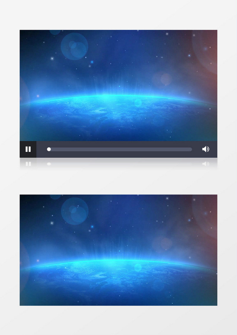星空粒子动态粒子视频