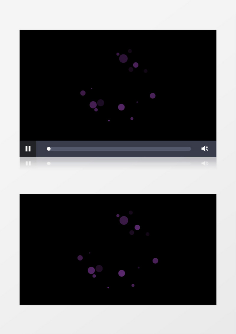 简洁唯美背景动态粒子视频