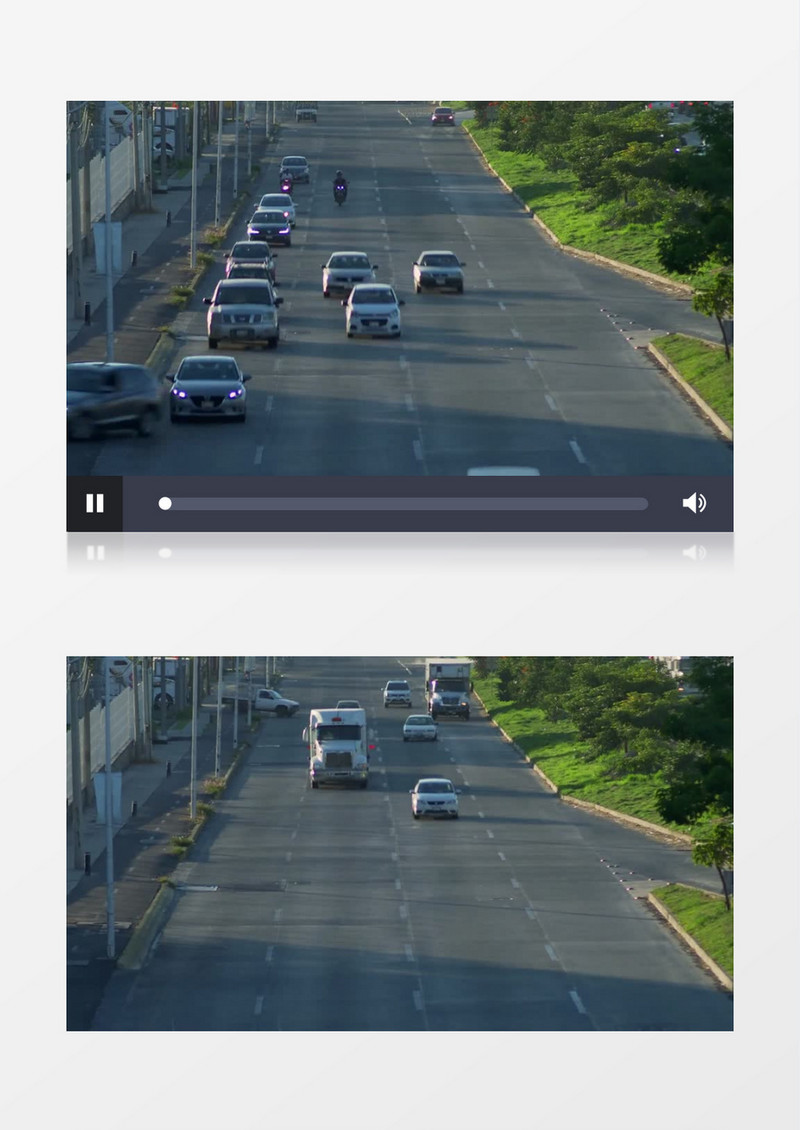 城市公路汽车展示实拍视频