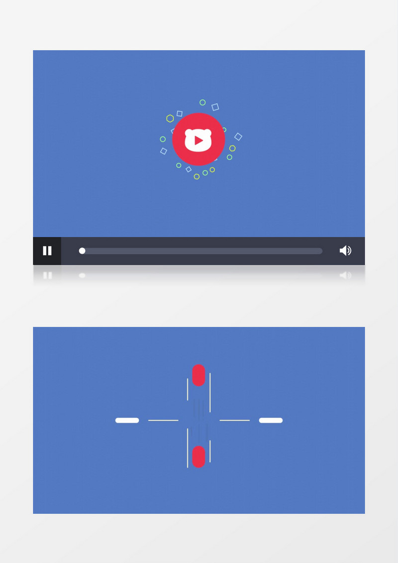 简约创意动画标志企业logo开场动画pr模板