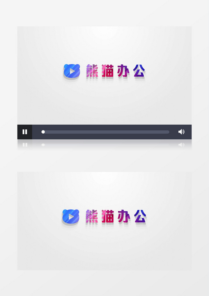 炫美烟雾旋转开场logo动画pr模板