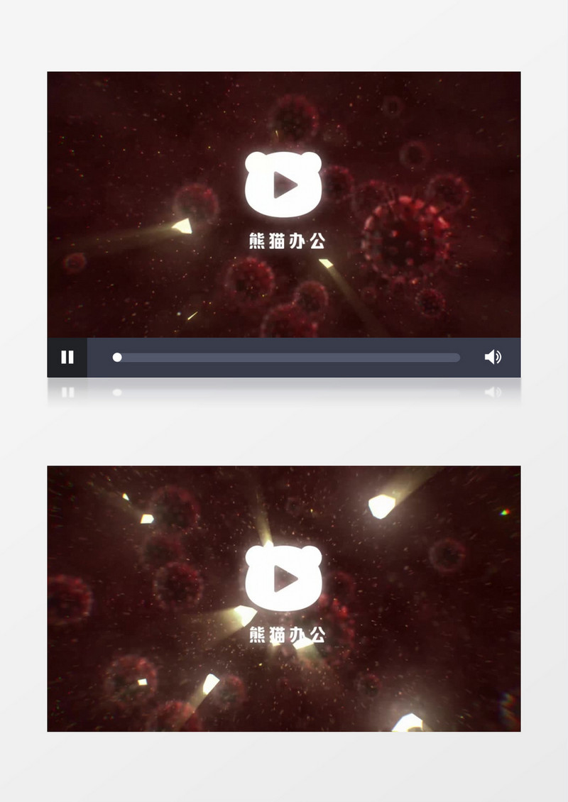 震撼细胞生物LOGO片头动画PR模板