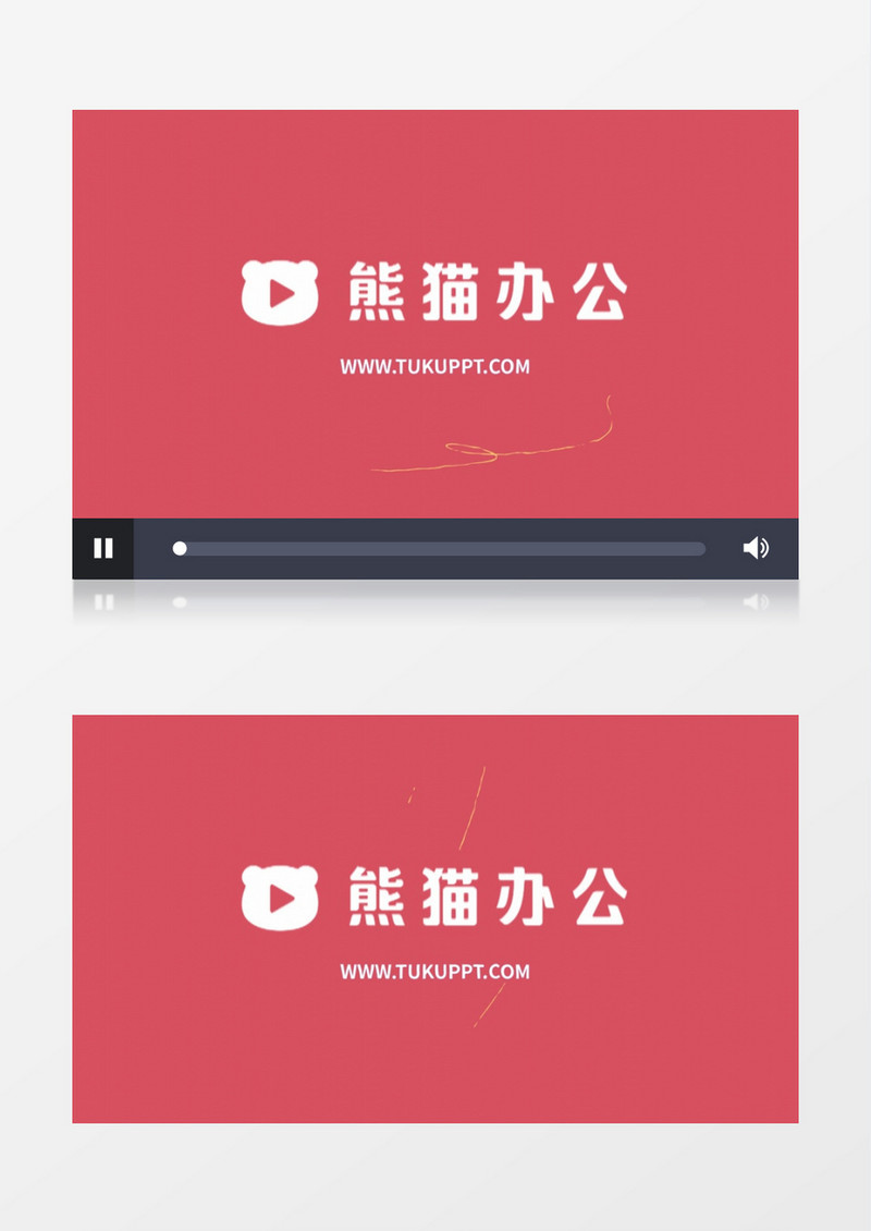 创意线条logo溶解展示动画pr视频模板