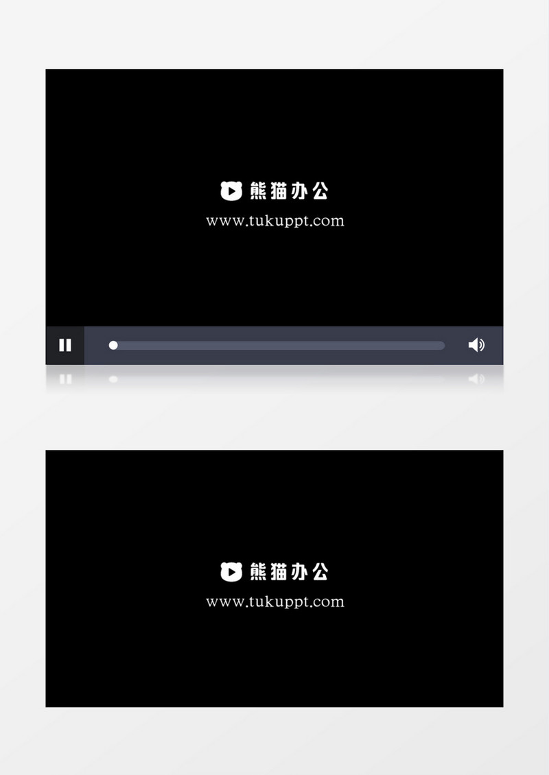 深灰色机械效果包装logo视频动画会声会影模板
