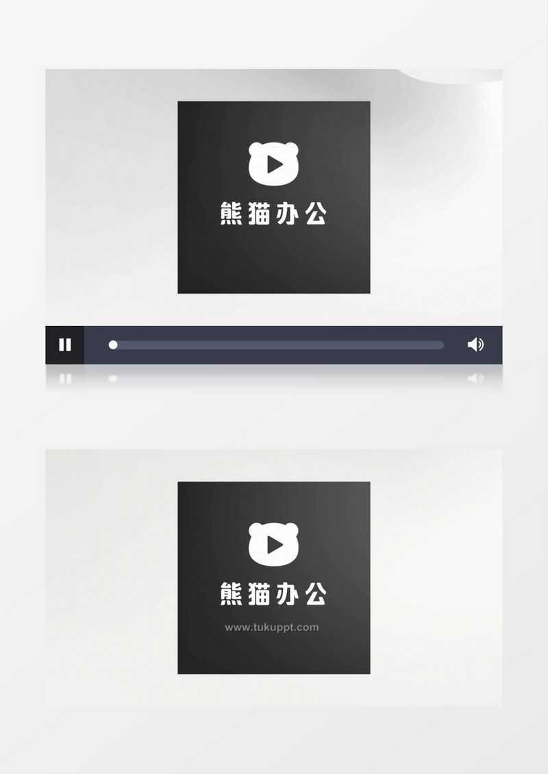 创意纸张掀开效果logo动画片头会声会影模板