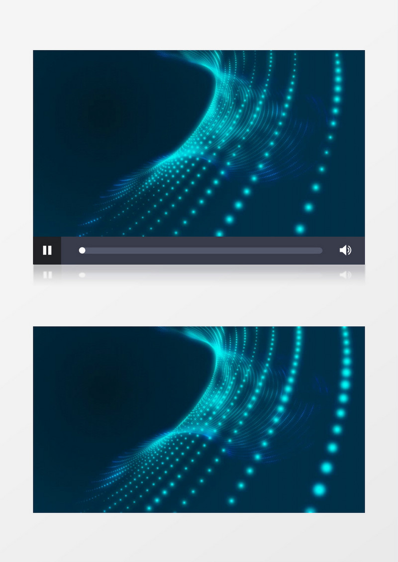 科技光效唯美粒子背景视频