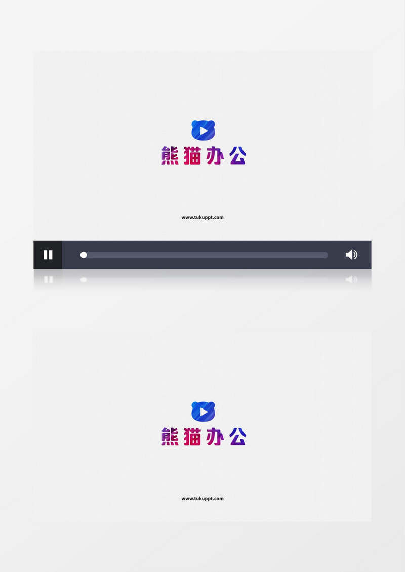 色块碰撞出logo片头AE视频模板