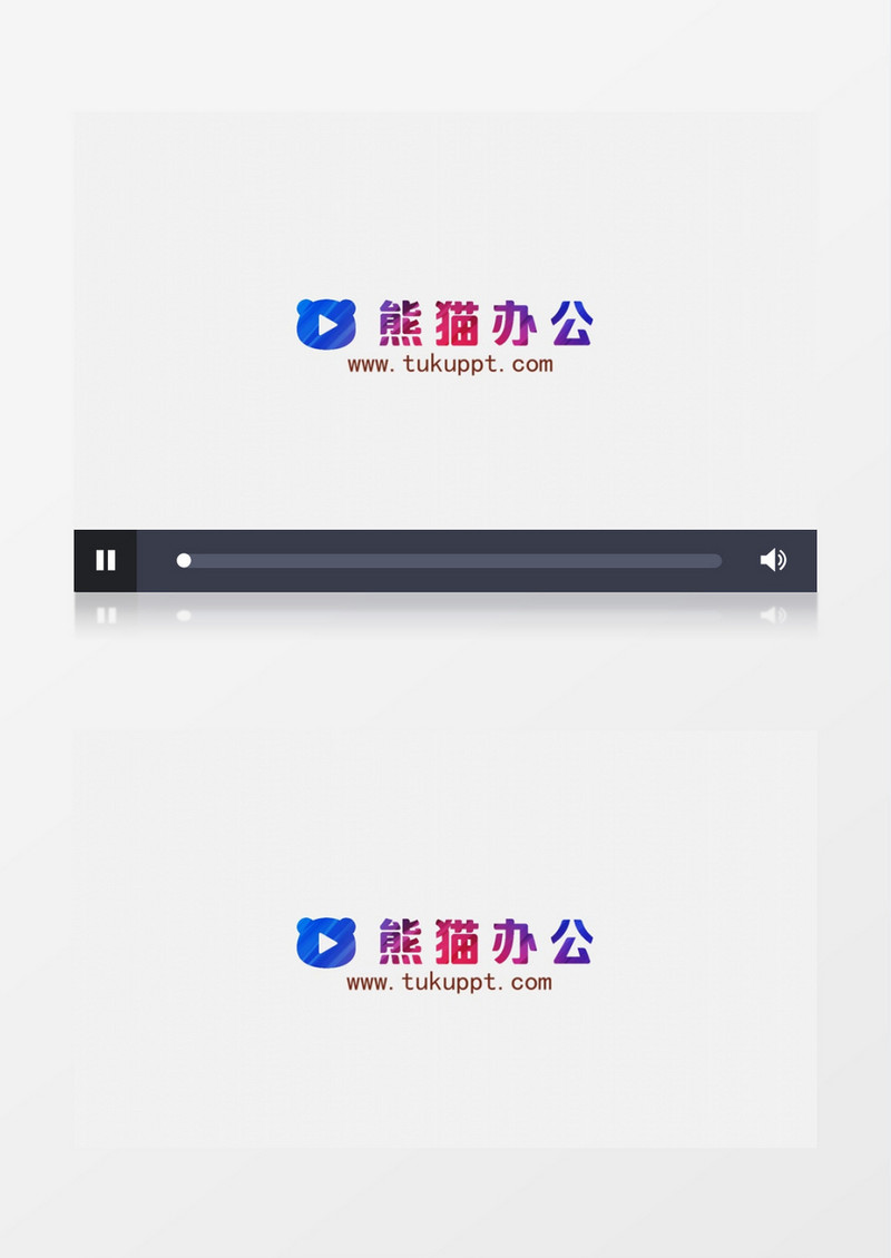 创意旋转出logo片头视频模板